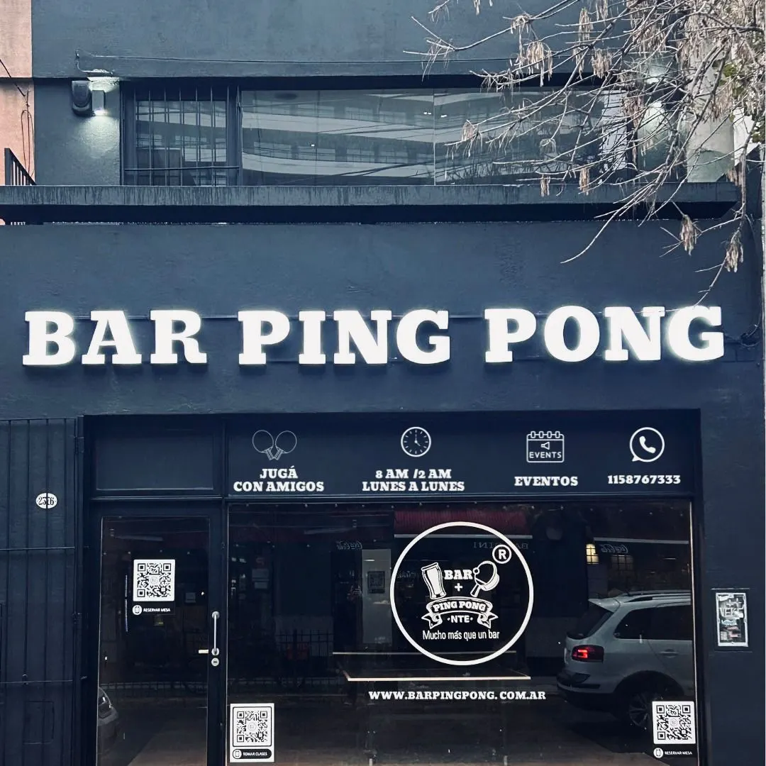 Bar Ping Pong - Nuñez